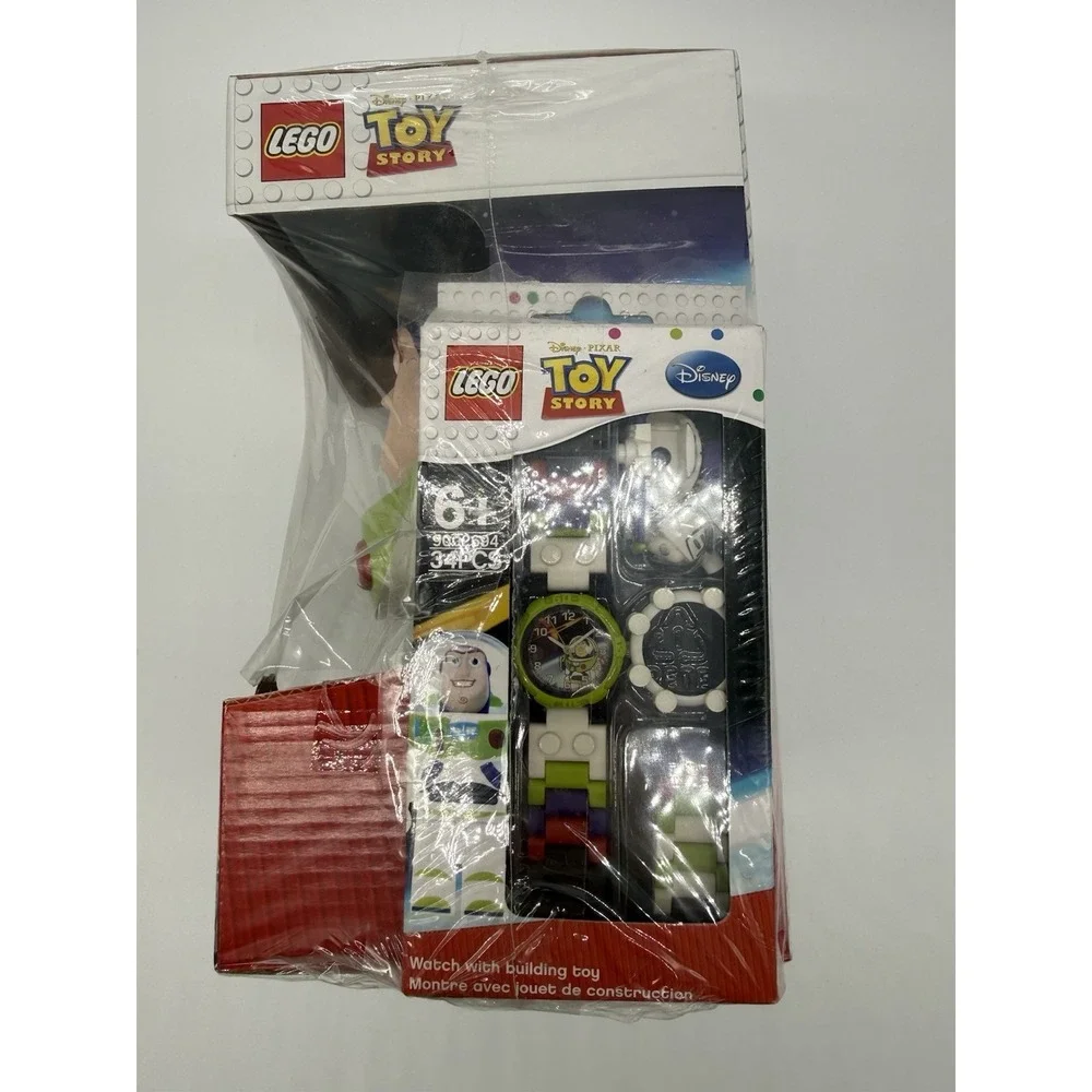 LEGO Toy Story Buzz Lightyear Alarm Clock & Watch W/ Mini Fig Pixar RARE New